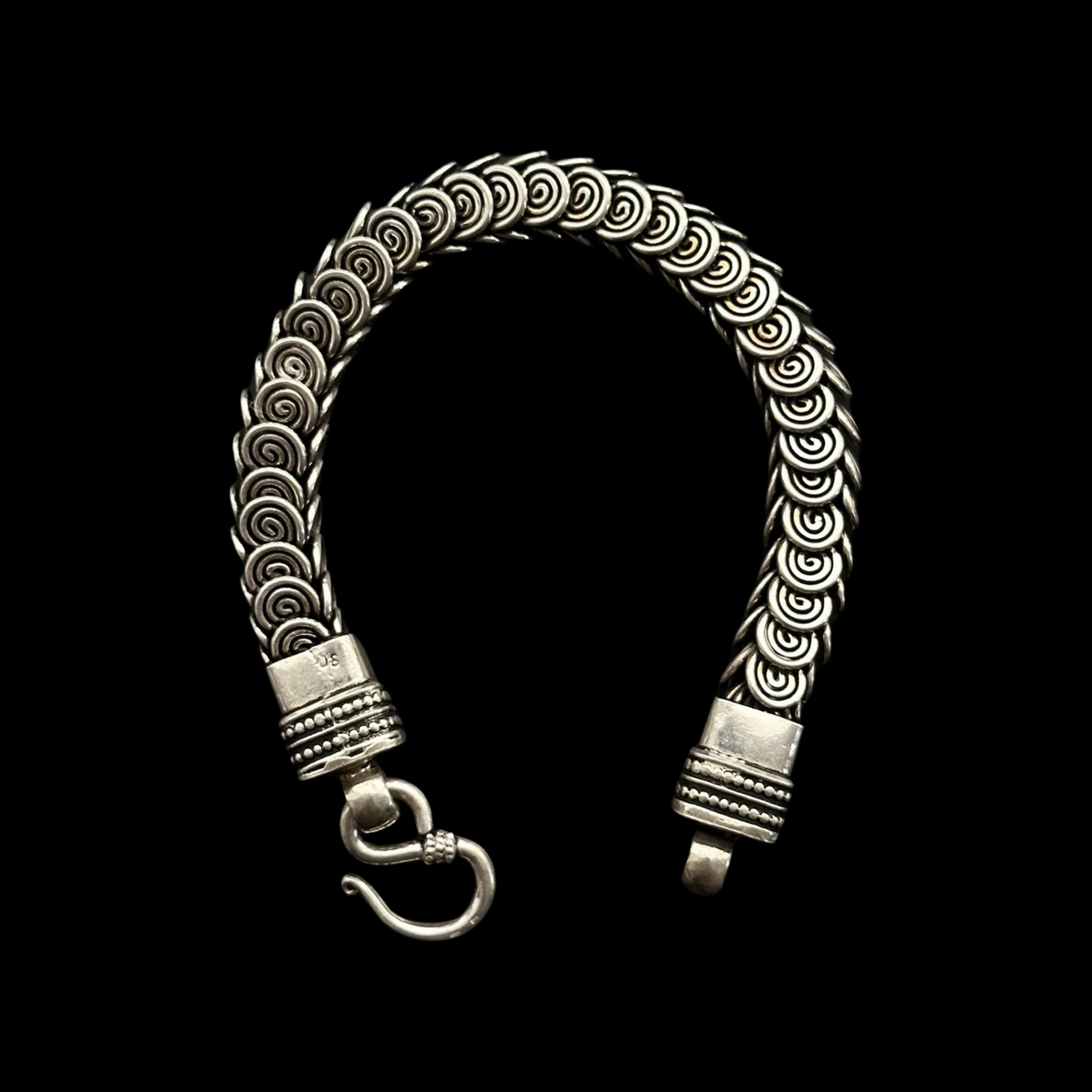 Bratara Argint Spiral