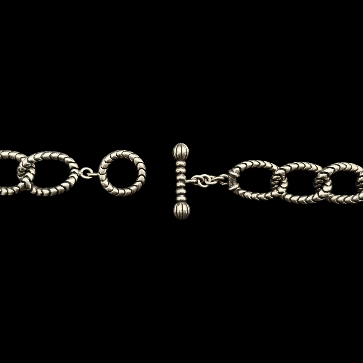 Colier din argint Silver Ropes