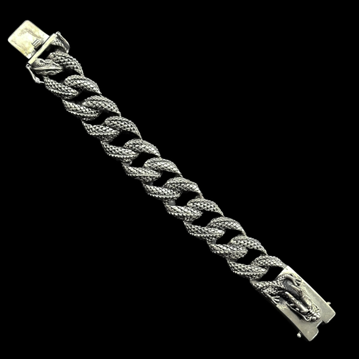 Bratara Argint Dragon