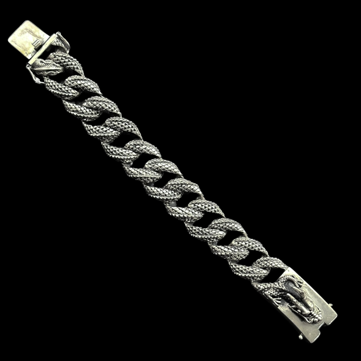 Bratara Argint Dragon