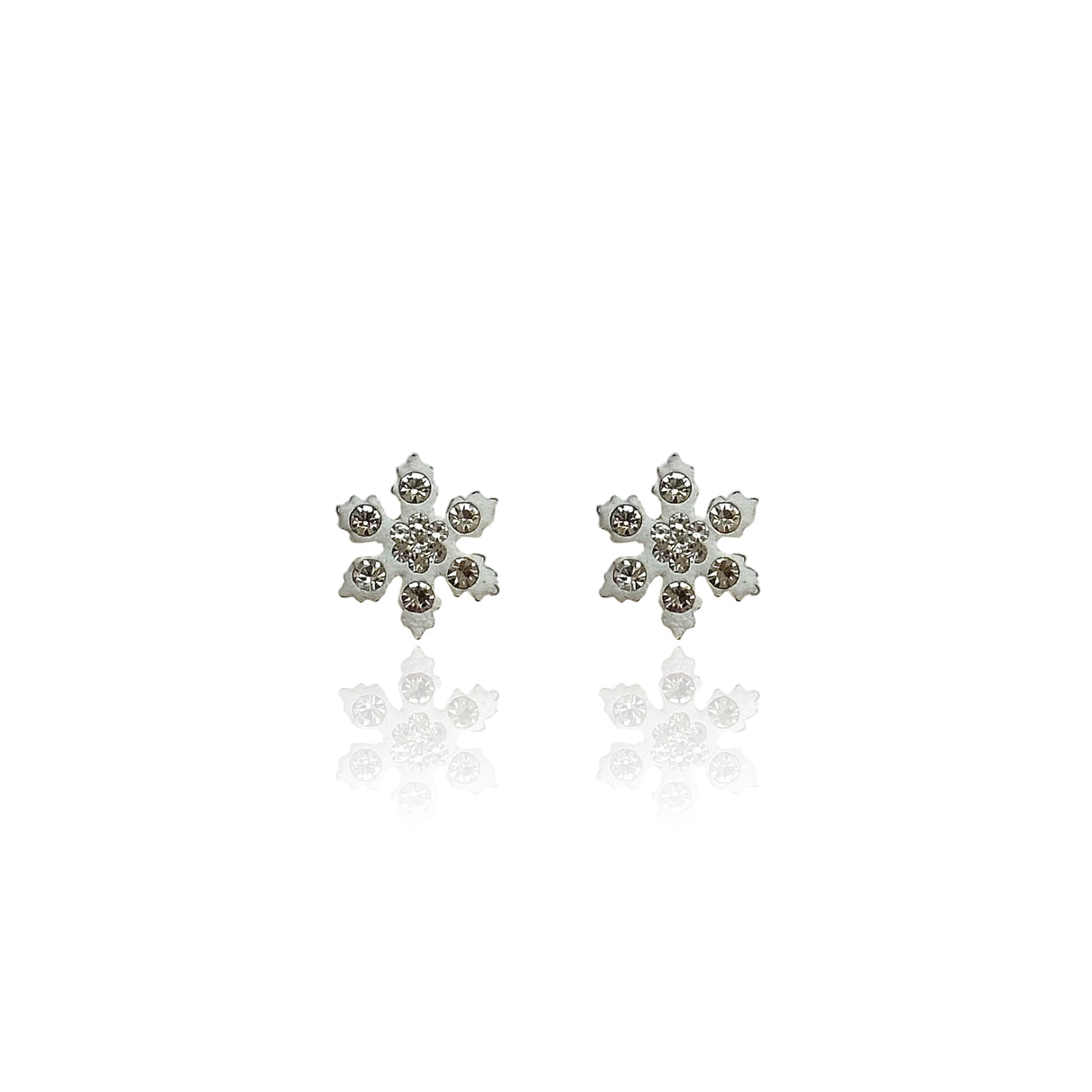 Cercei Argint Snowflake