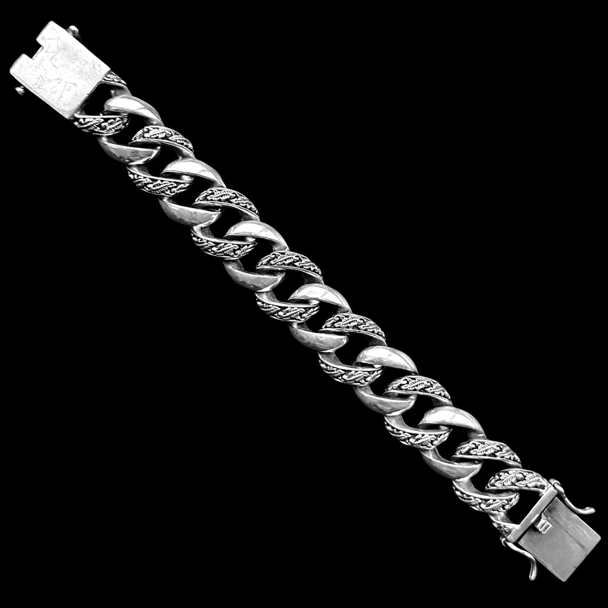 Bratara Argint Monstera