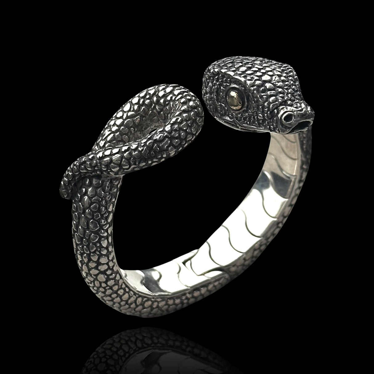 Bratara din Argint Serpentis - Unicat