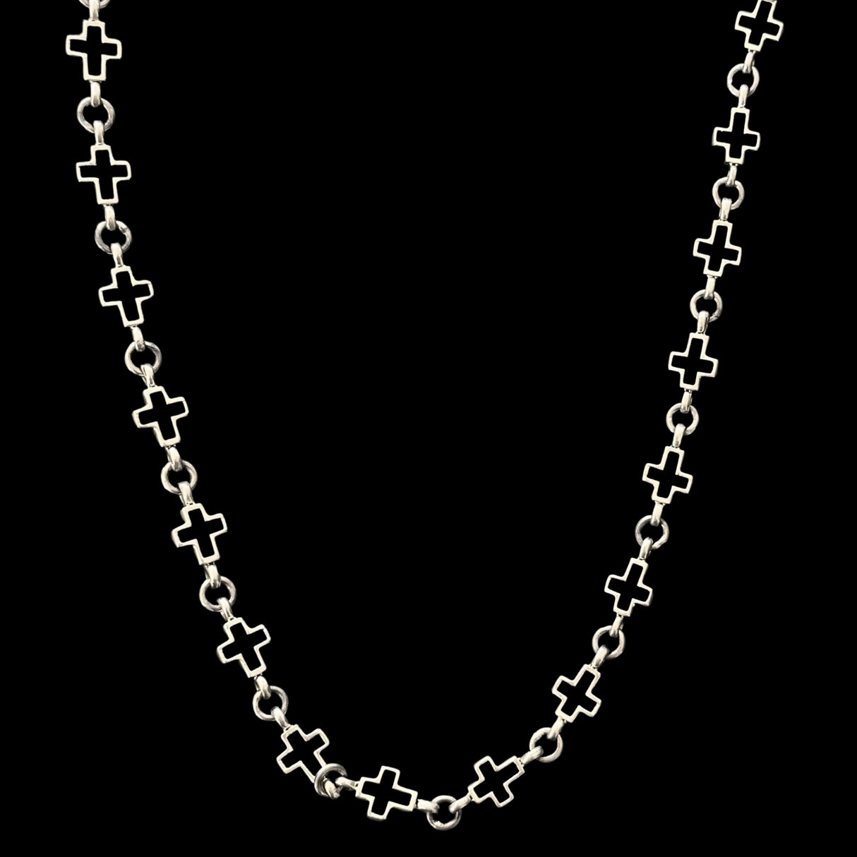 Colier cruci din argint Cruciform
