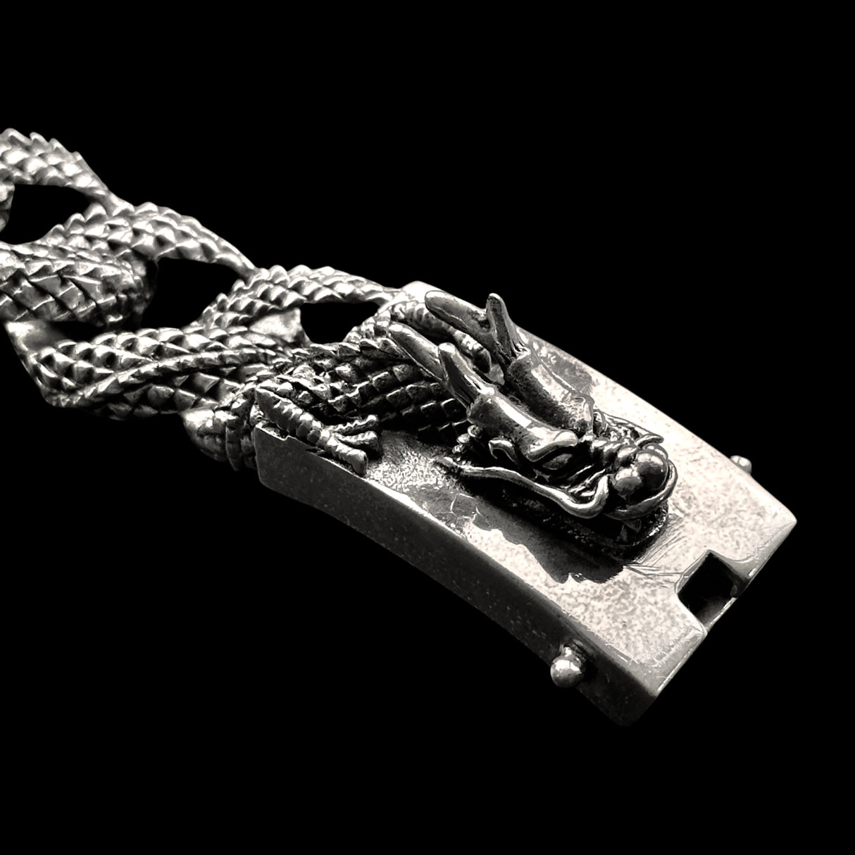 Bratara Argint Dragon