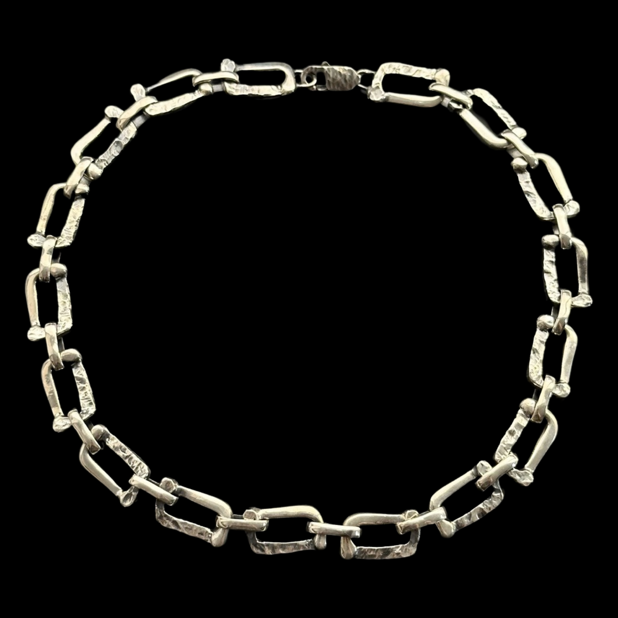 Colier din argint Amorf