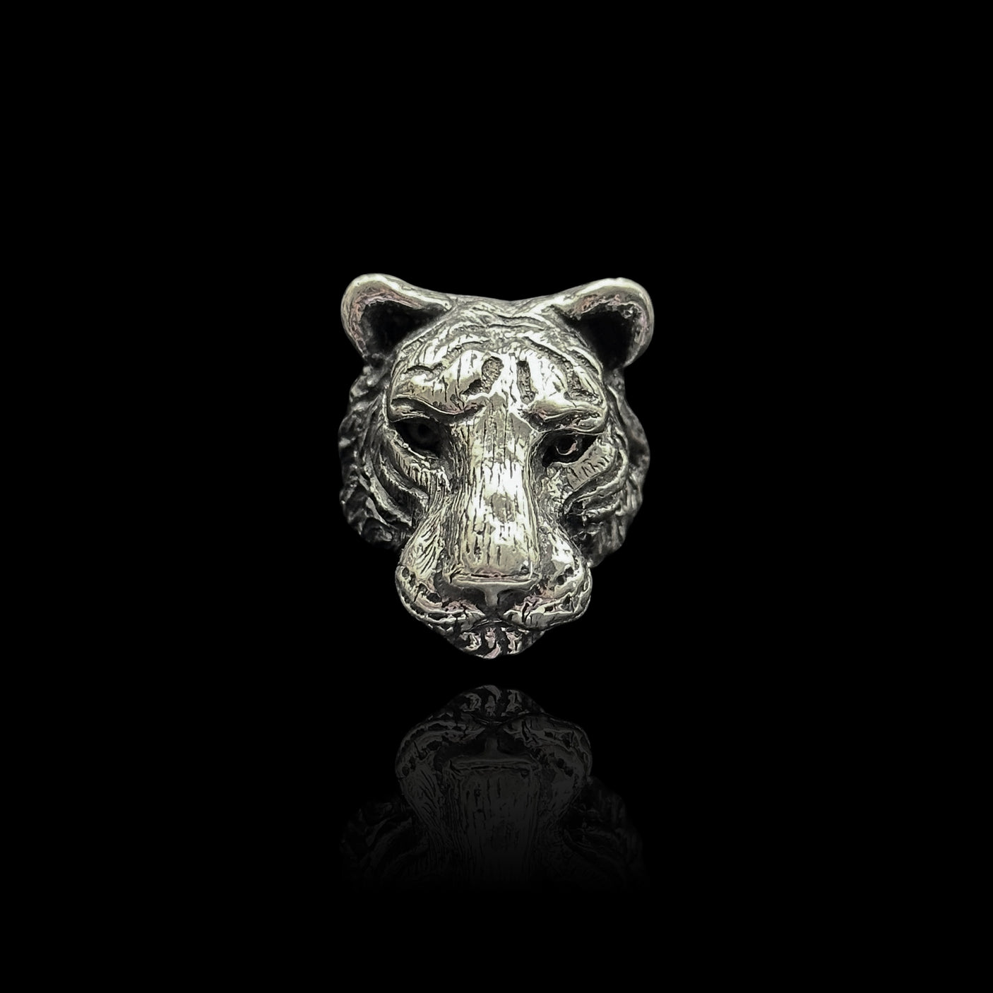 Inel Argint Tiger