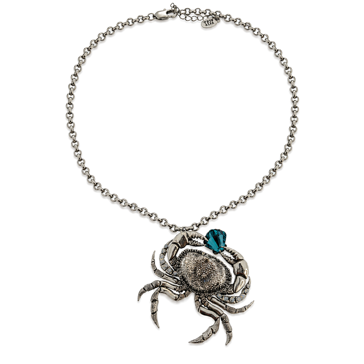 Colier pandantiv crab Mr. Clawford