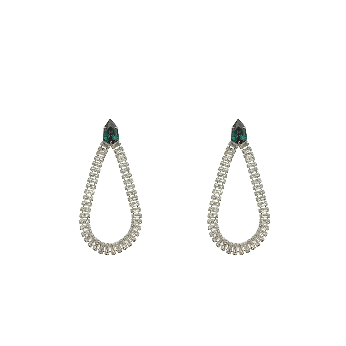 Cercei cu cristale "Éclat"