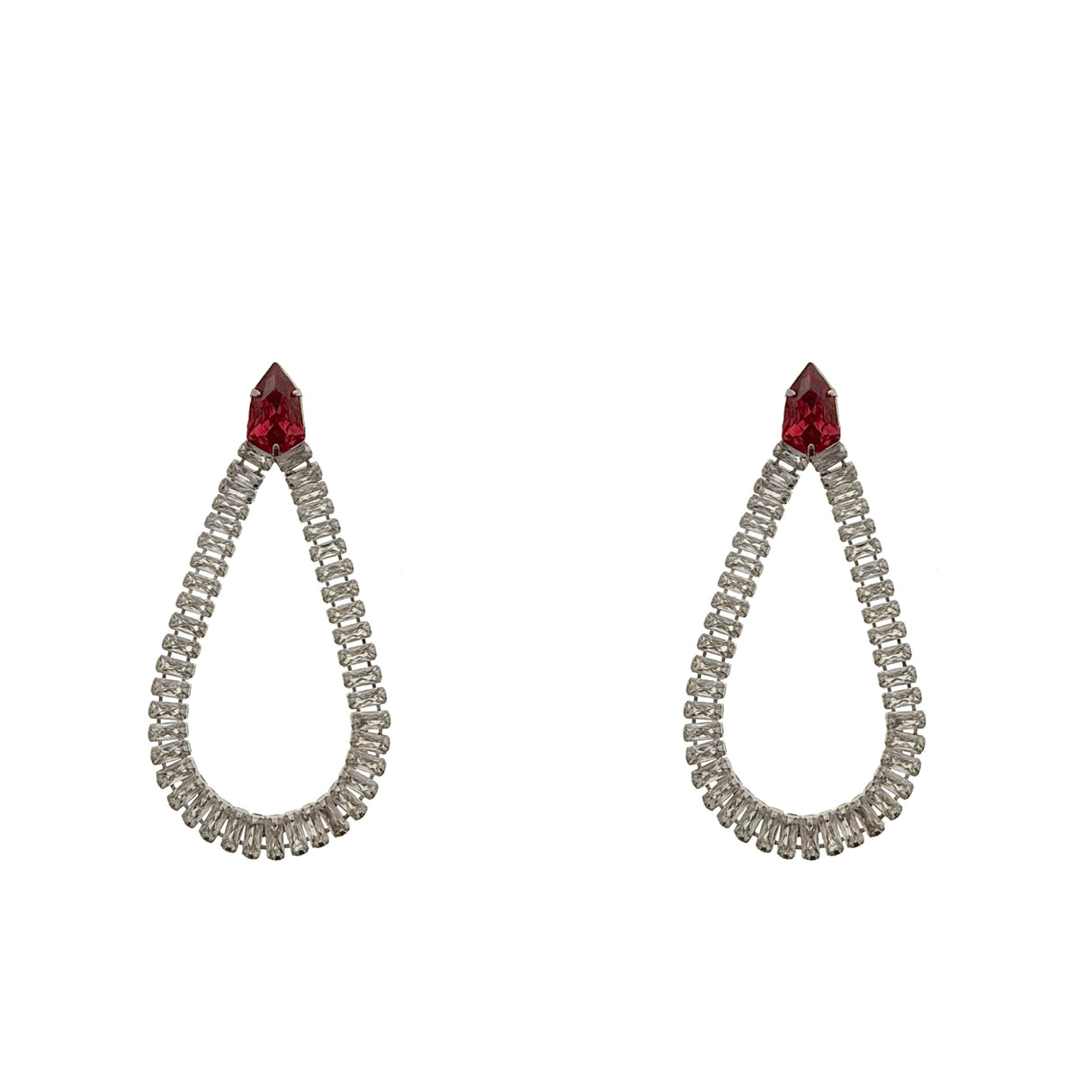 Cercei cu cristale "Éclat"