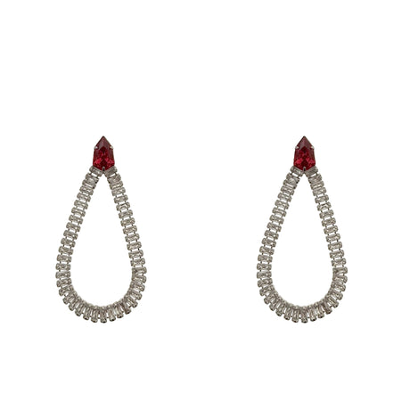 Cercei cu cristale "Éclat"