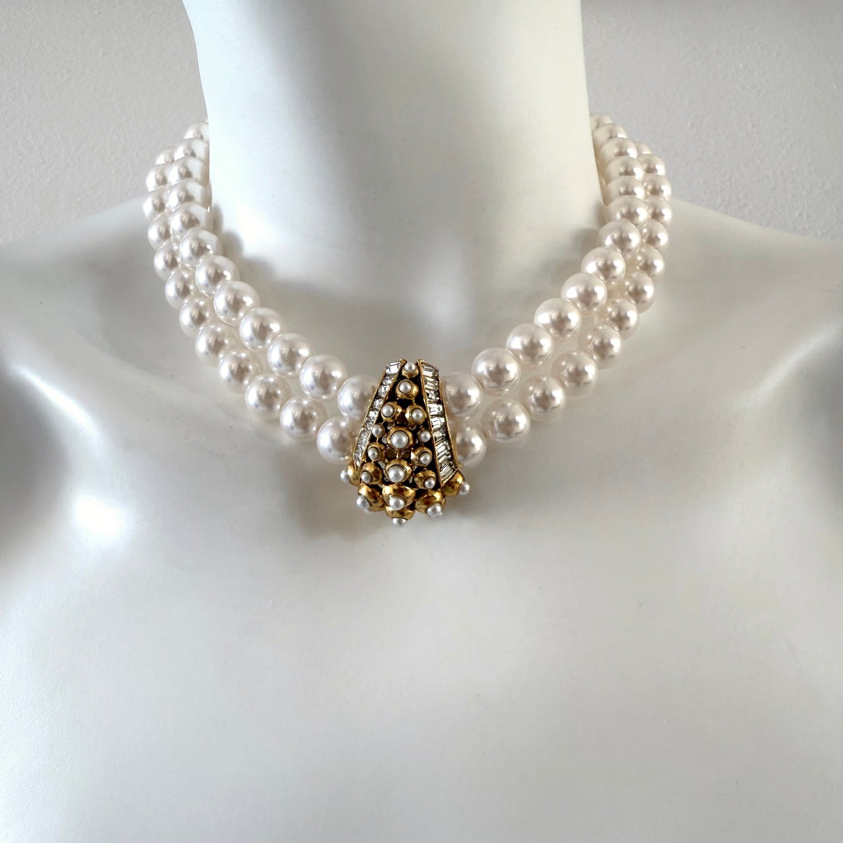 Colier perle tip choker Starlight