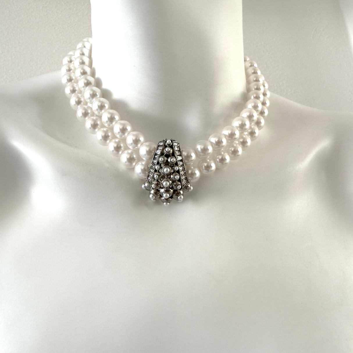 Colier perle tip choker Starlight