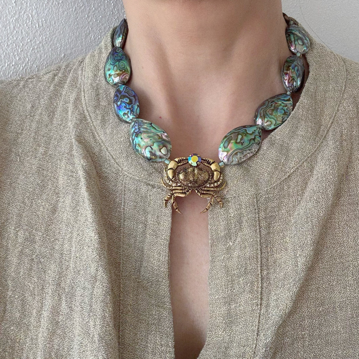 Colier cu scoici Clawford Crab