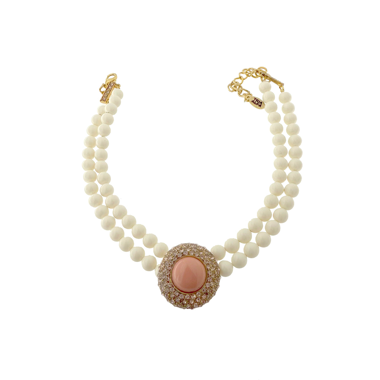 Colier perle tip choker Coco