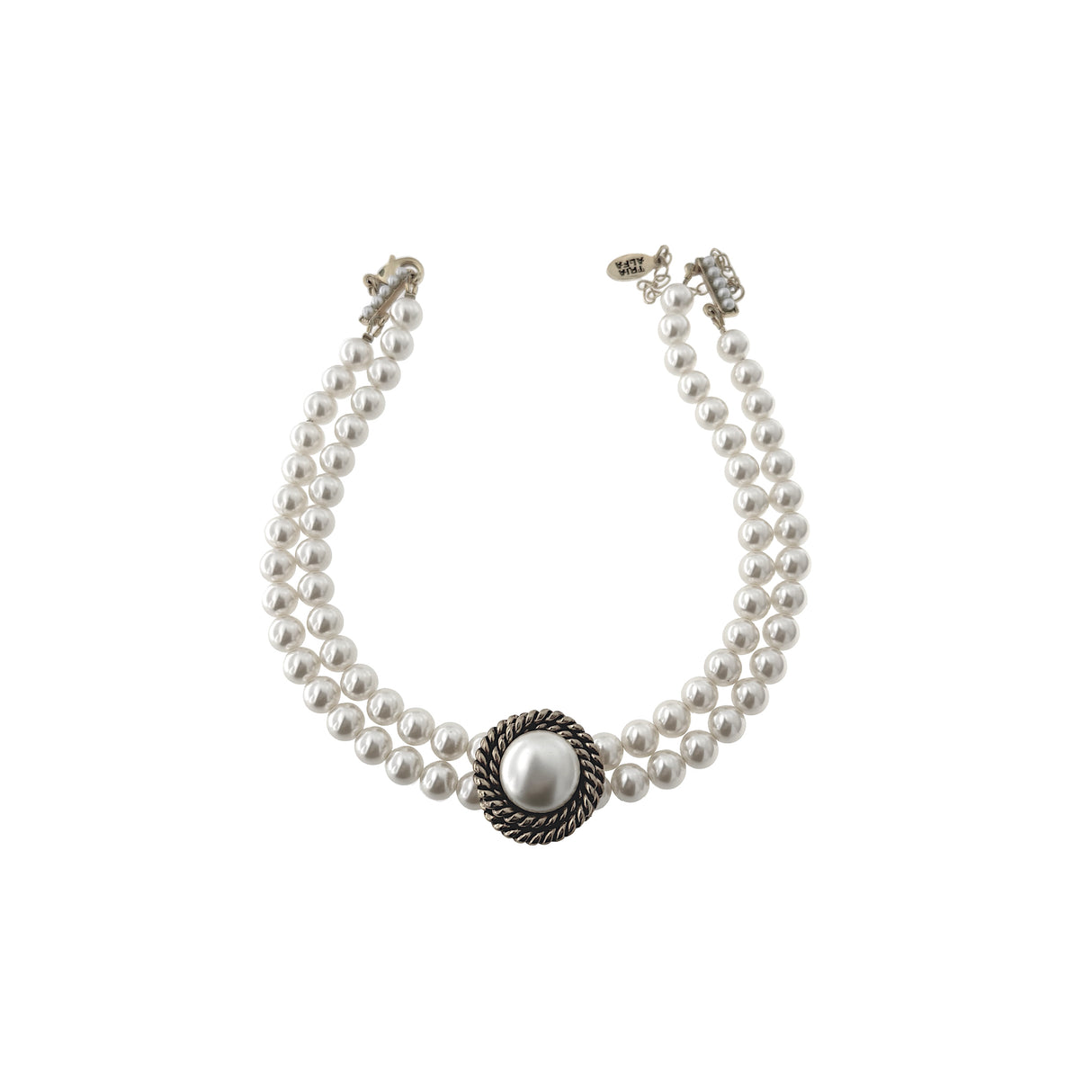 Colier perle tip choker Ivory Ropes