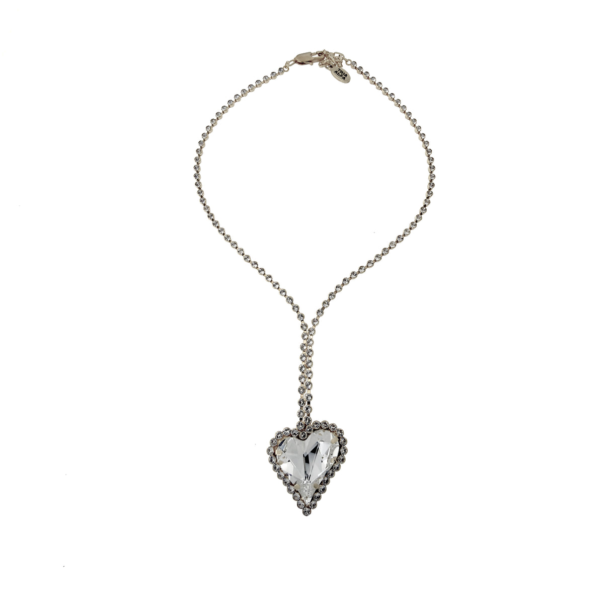 Colier inima cristal Heart Drop