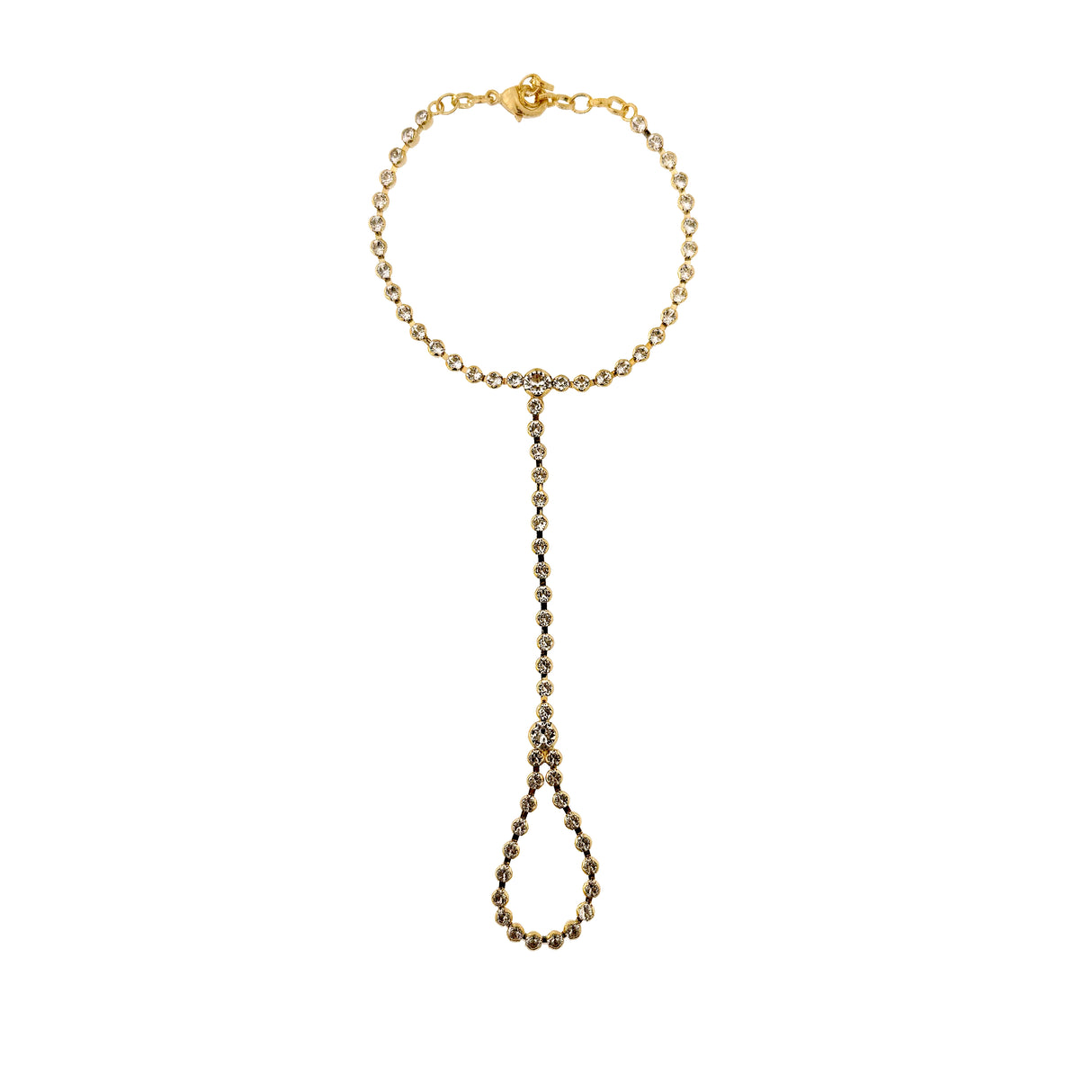 Bratara-inel Radiant Hand Chain