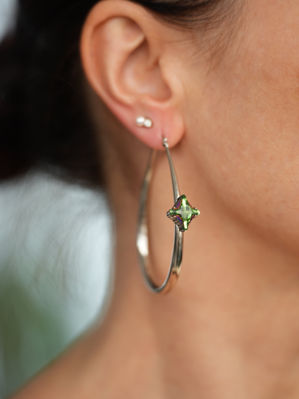 Cercei Rhombus Tribe Hoops