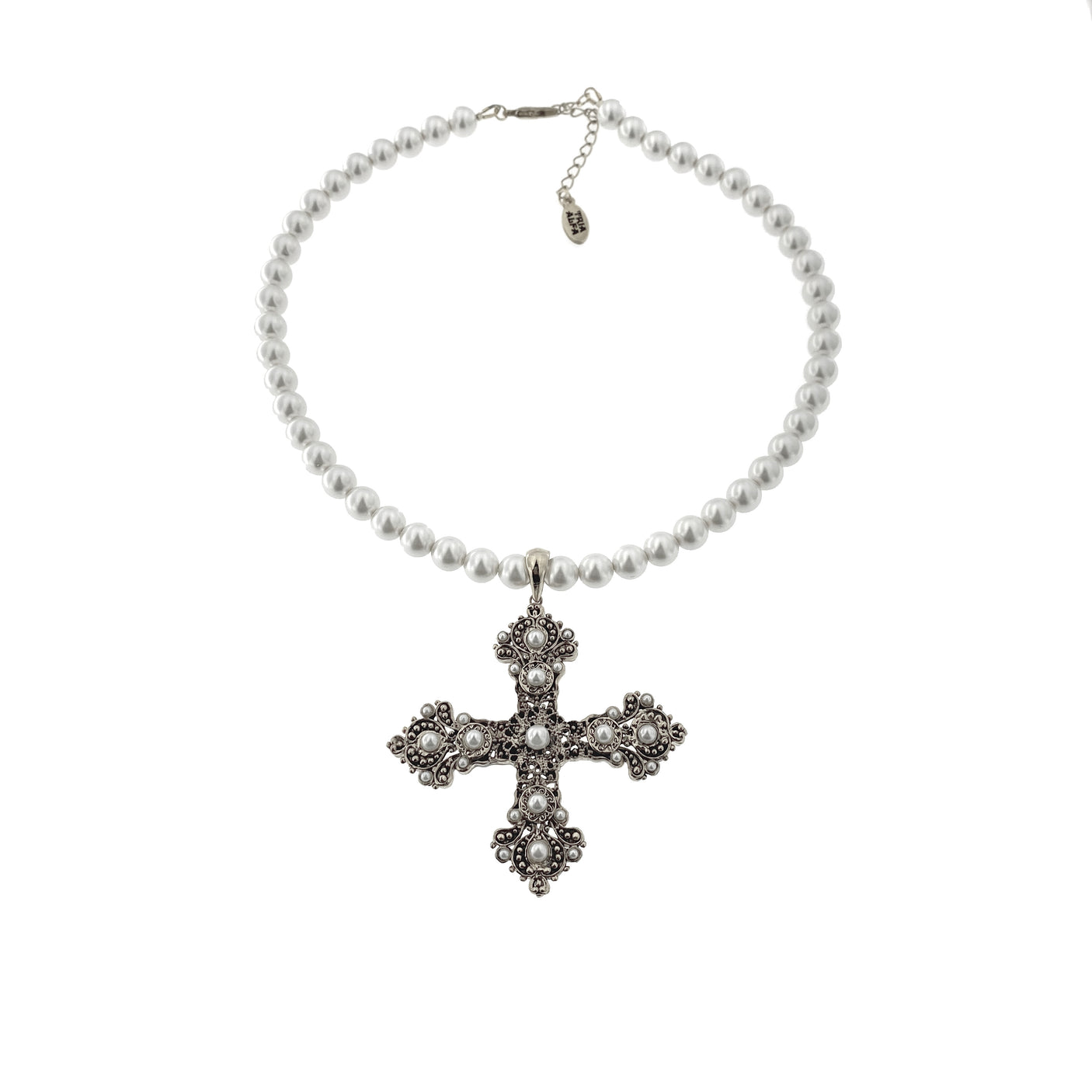 Colier cruce Francesca