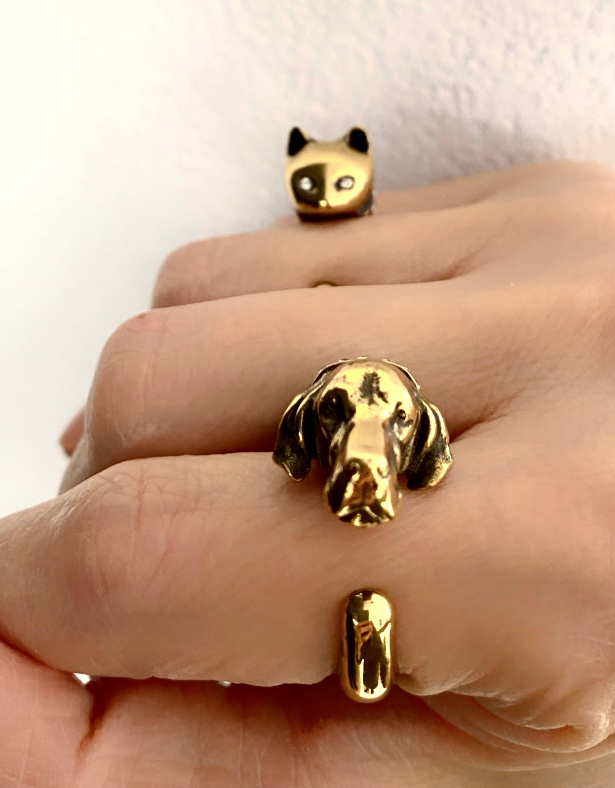Inel Vintage Dog