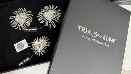 Colecția Inimi de Cristal 25: Bijuterii statement pentru evenimente festive și sărbători