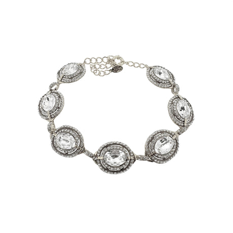 Colier tip choker cu cristale Campbell