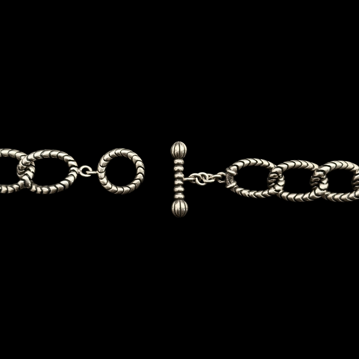 Colier din argint Silver Ropes