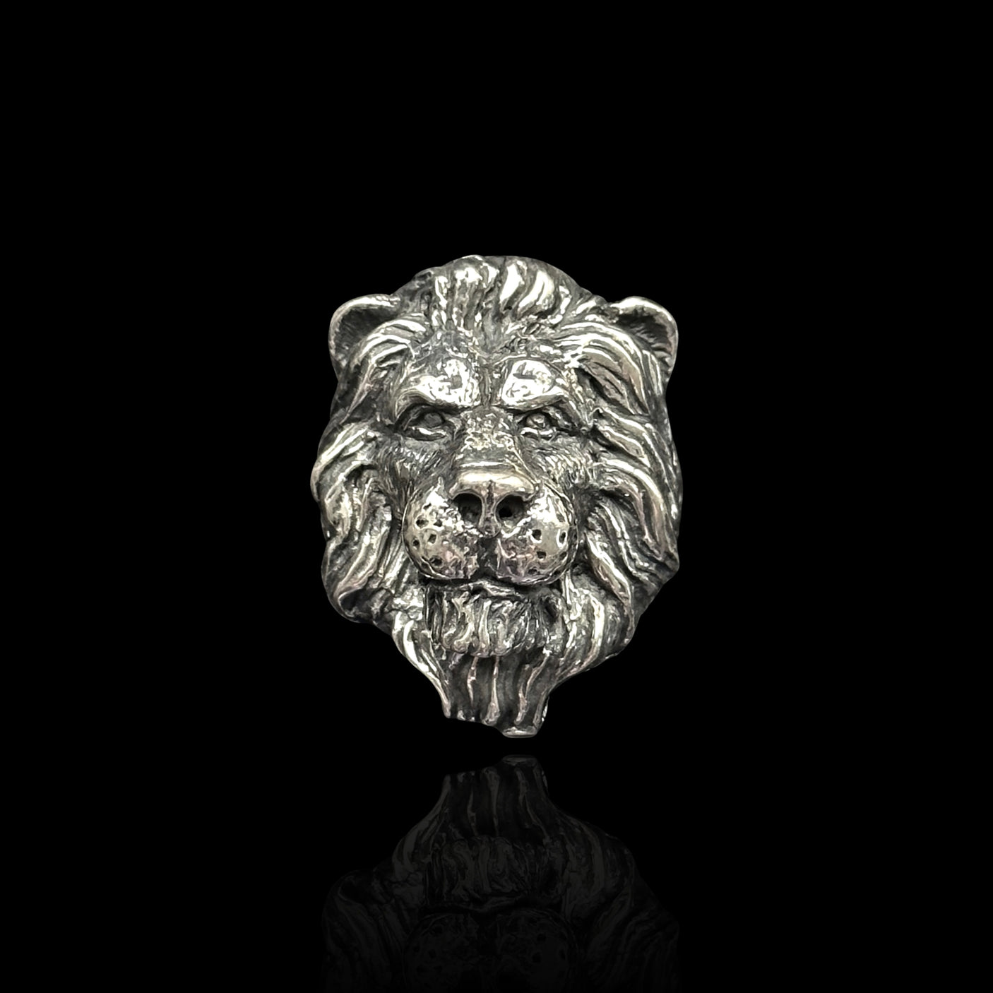 Inel Argint Lion