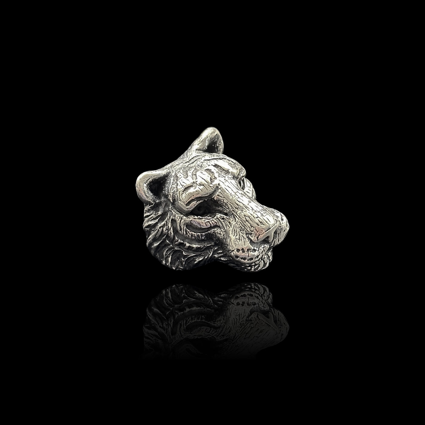 Inel Argint Tiger