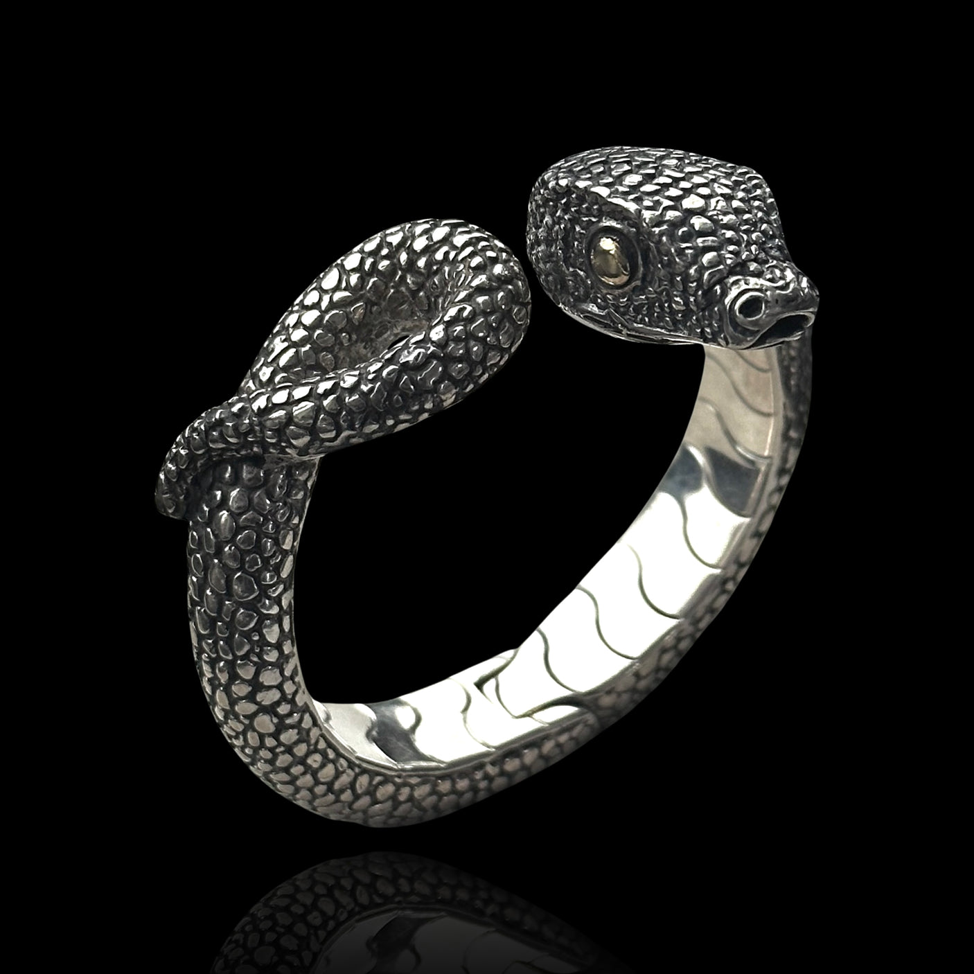Bratara din Argint Serpentis - Unicat