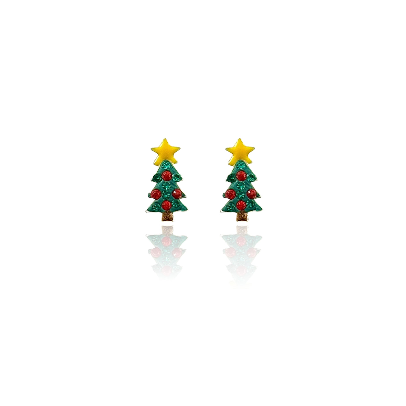 Cercei Argint Christmas Tree