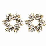 Cercei statement cu cristale Swarovski Lumière