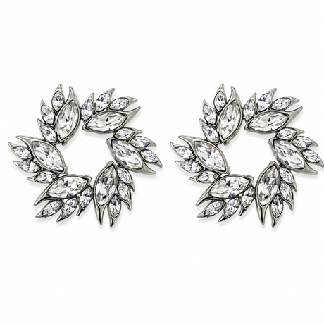 Cercei statement cu cristale Swarovski Lumière