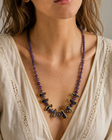Colier cu ametist Amethyst Fragments – Unicat