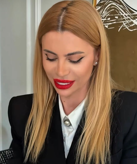 Buton-bijuterie pentru nasturi Ivory Ropes