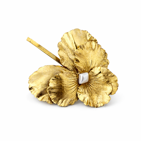 Agrafa de par florala Viola