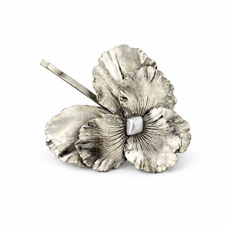 Agrafa de par florala Viola