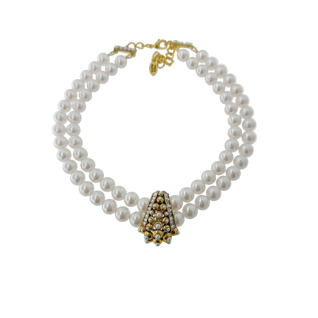 Colier perle tip choker Starlight