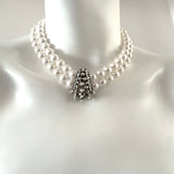 Colier perle tip choker Starlight