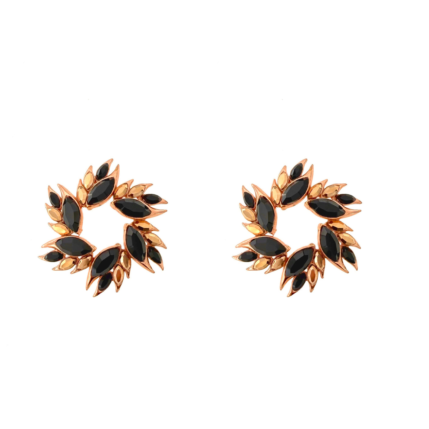 Cercei statement cu cristale Swarovski Lumière