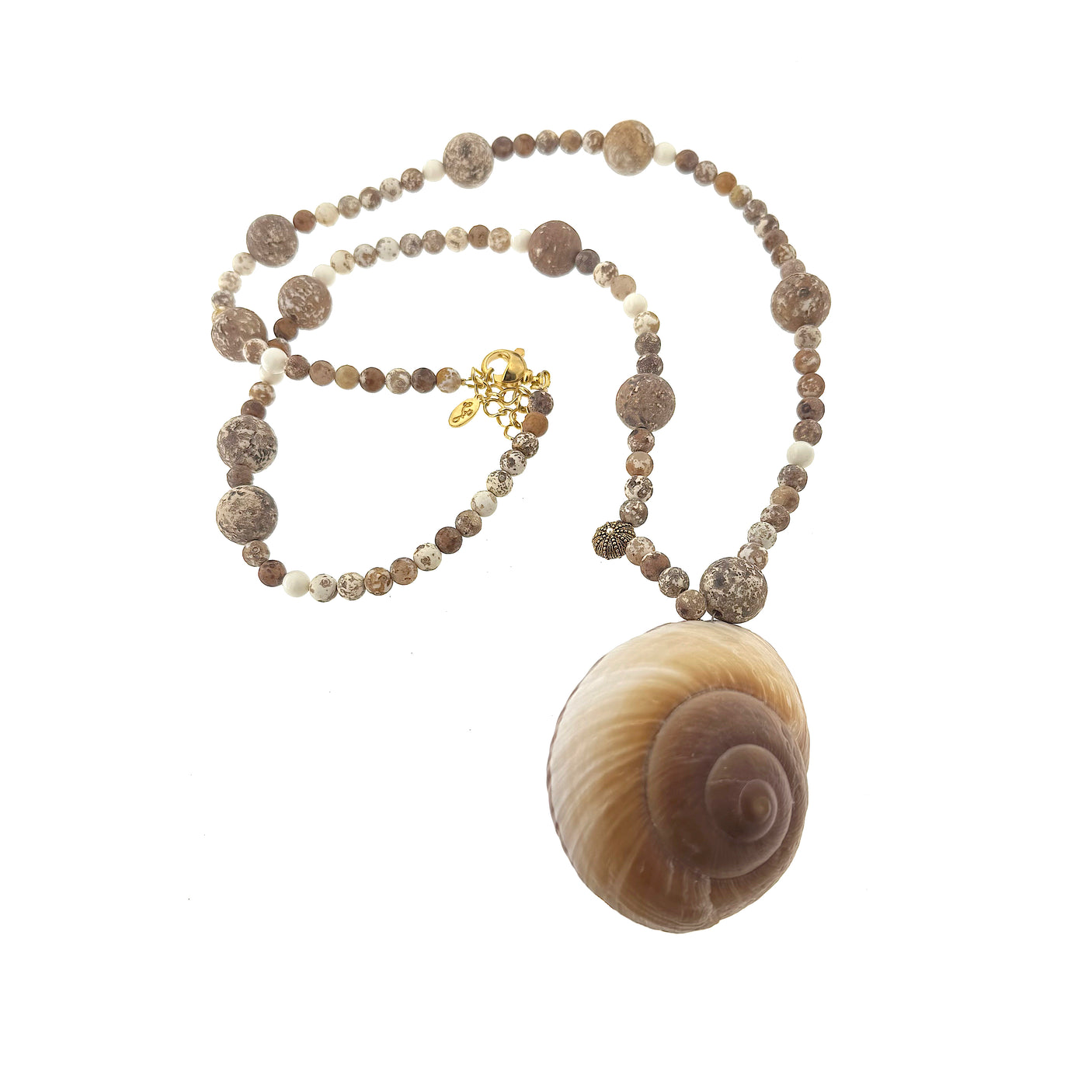 Colier melc natural Spira Earth - Editie Limitata (doar doua coliere disponibile)