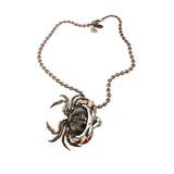 Colier pandantiv crab Mr. Clawford