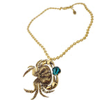 Colier pandantiv crab Mr. Clawford