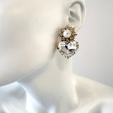 Cercei inima cristal Solaria Crystal