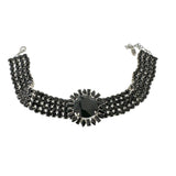 Colier tip choker cu cristale Agnes