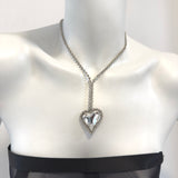 Colier inima cristal Heart Drop