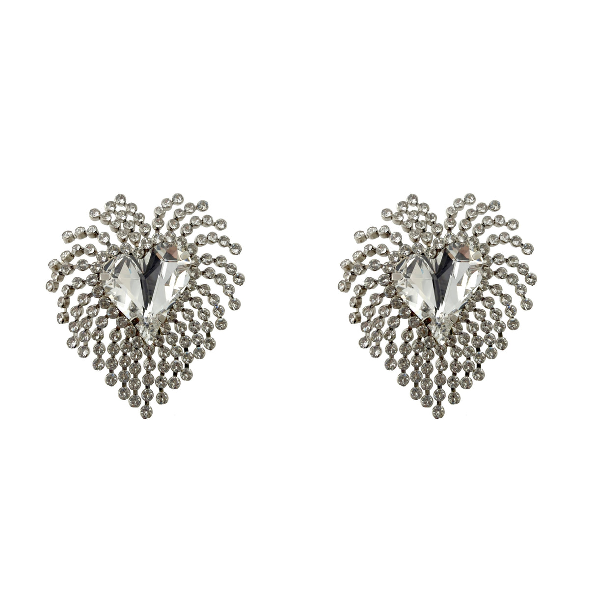 Cercei inima cristal Radiant Heart