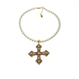 Colier cruce Francesca